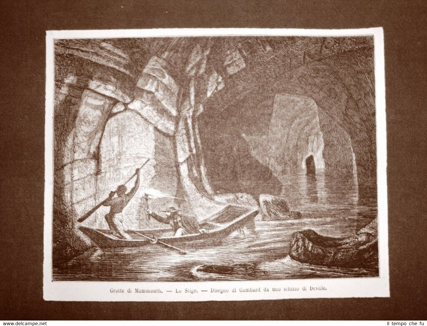 La Grotta dei Mammut nel 1863 Il fiume Stige America …