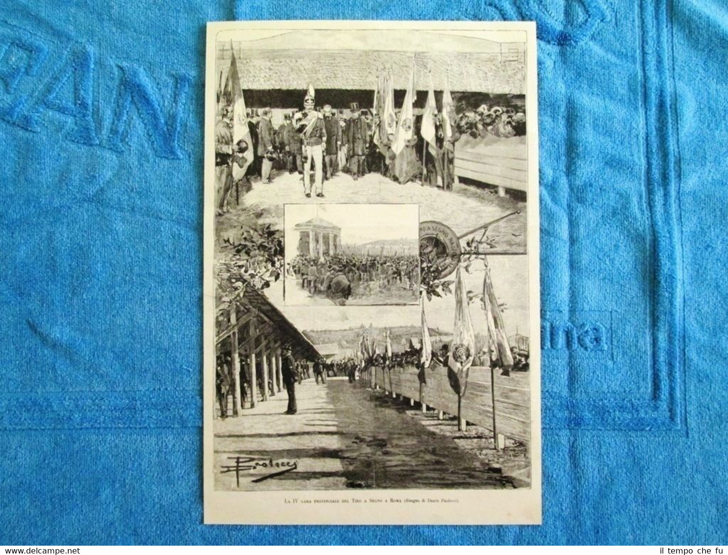 La IV gara provinciale del Tiro a Segno a Roma …