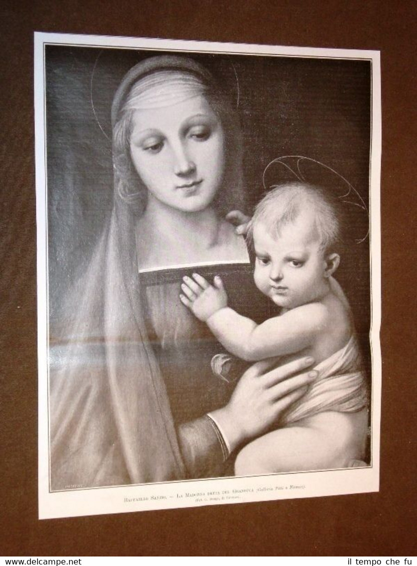 La Madonna detta del Granduca Quadro di Raffaello Sanzio