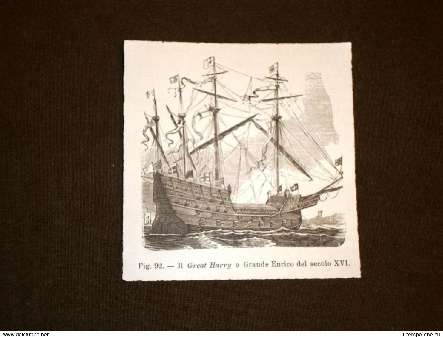 La marina nella storia Nave Great Harry o Grande Enrico …