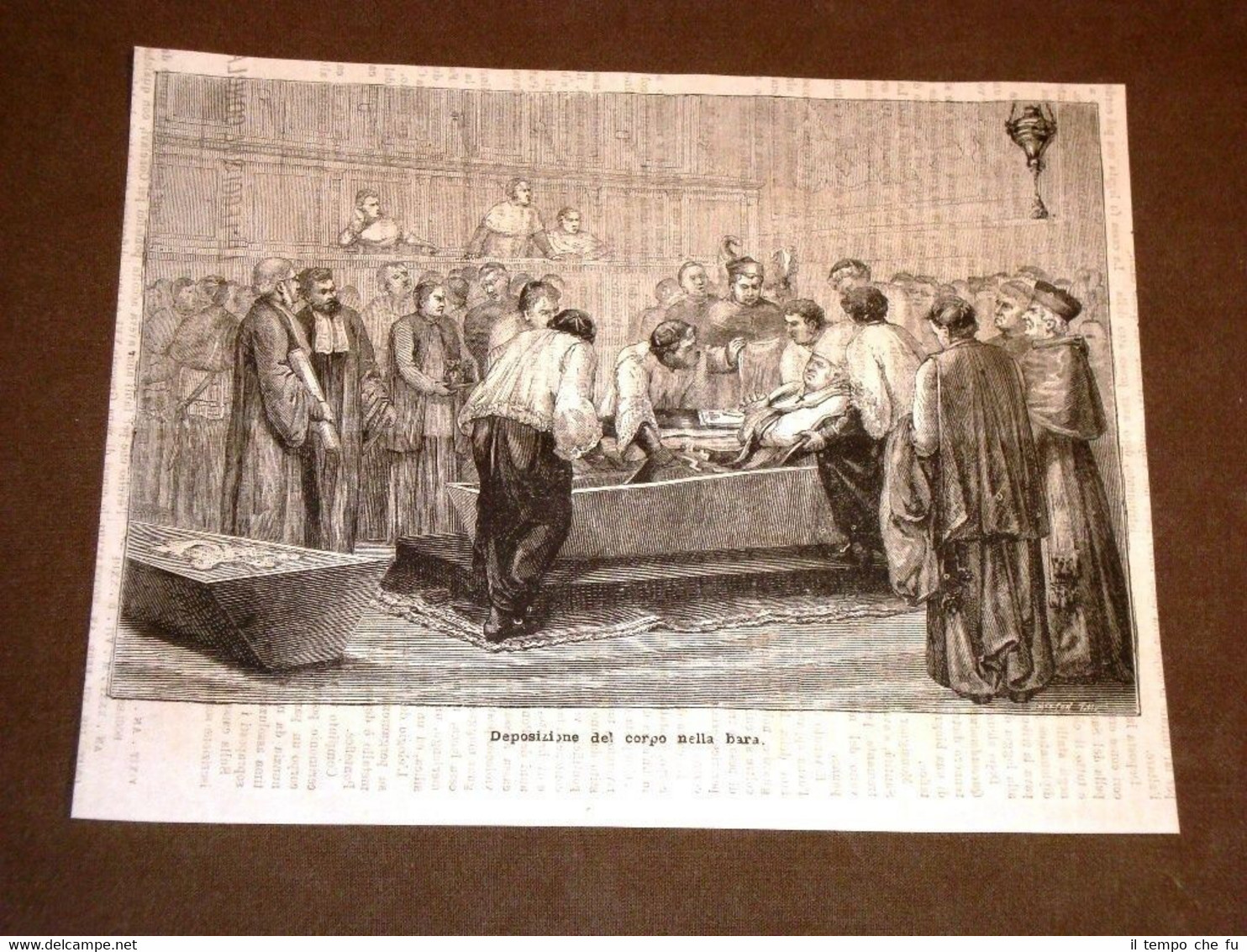 La morte di Papa Pio IX nel 1875 La deposizione …