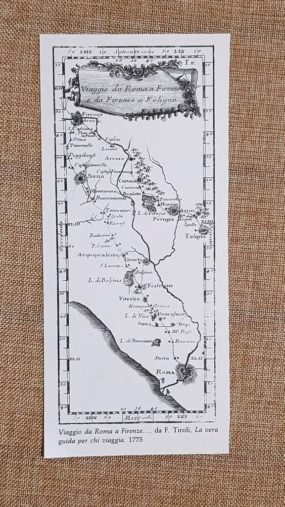 La Partenza Viaggio da Roma a Firenze Francesco Tiroli 1775 …