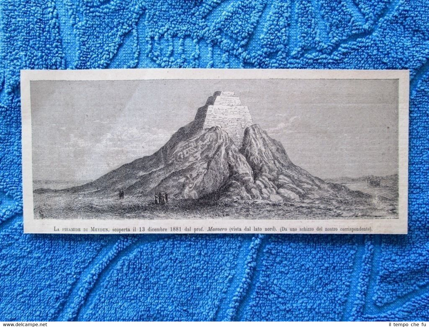 La Piramide di Meydun, scoperta il 13 dicembre 1881 dal …