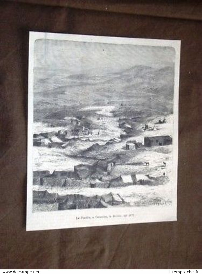 La Placilla a Caracoles nel 1871 Bolivia