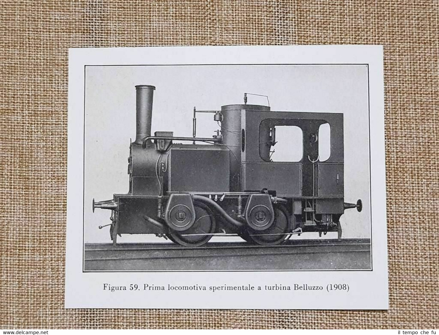 La prima locomotiva sperimentale a turbina Belluzzo (1908) Treni e …