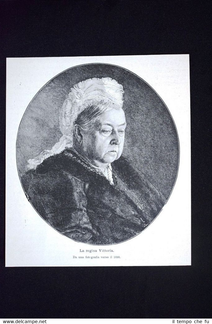 La regina Vittoria d'Inghilterra + Il deputato irlandese Parnell