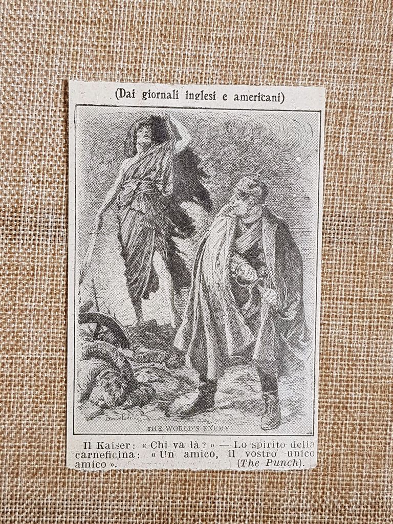 La satira nel 1914 Il Kaiser di Germania The Punch …