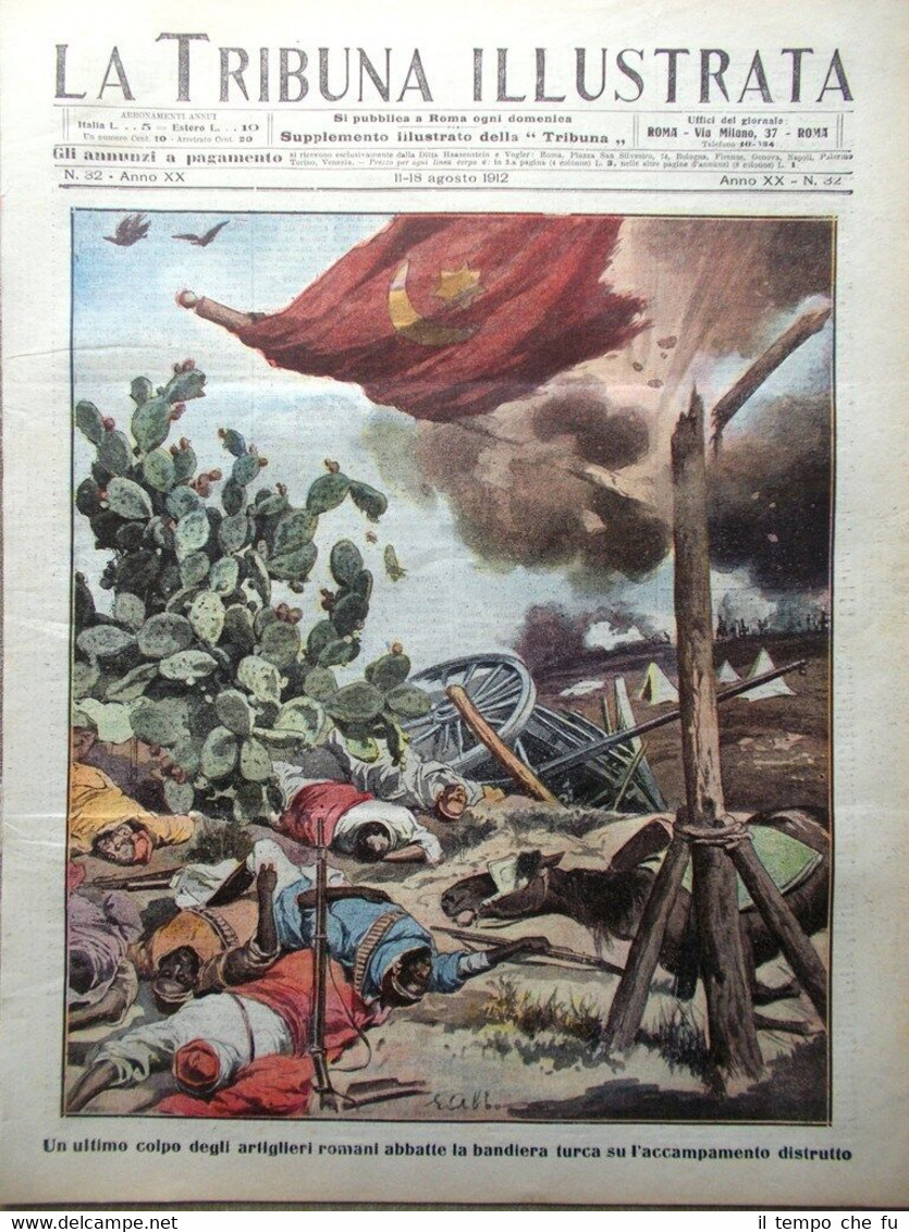 La Tribuna Illustrata 11 Agosto 1912 Morte Imperatore Meiji Trouville …