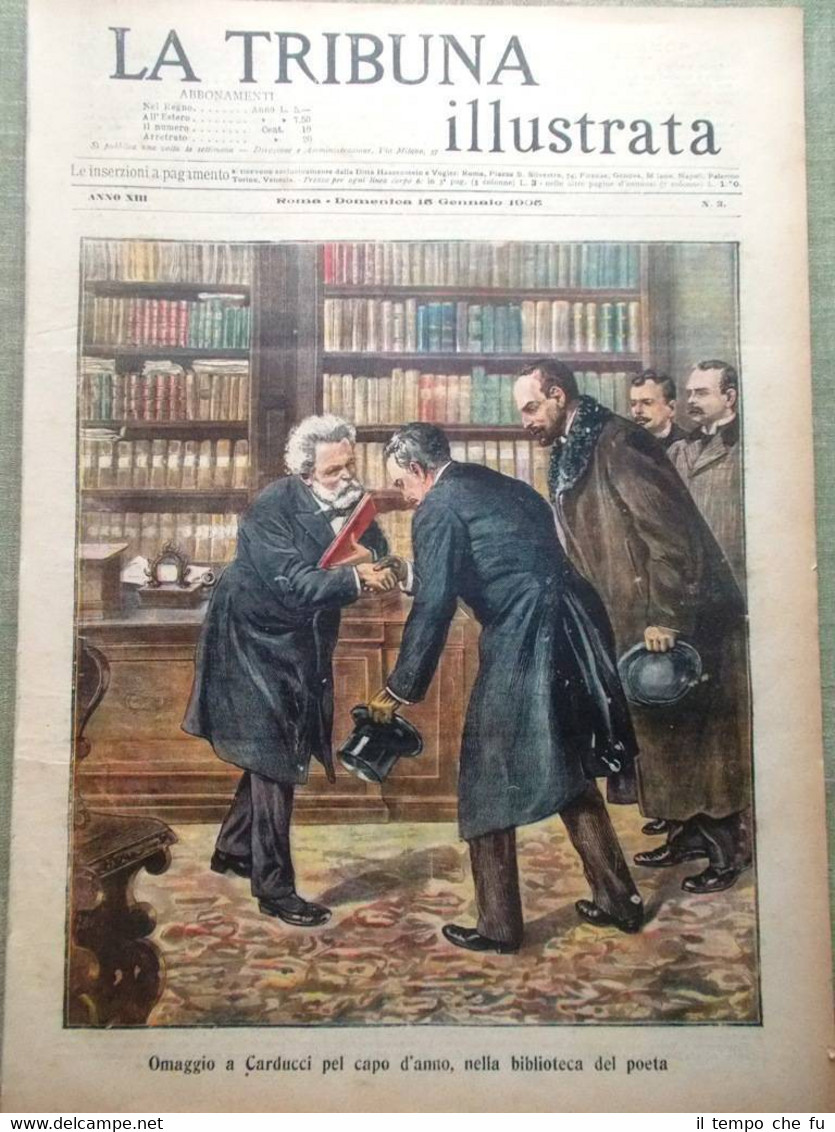 La Tribuna Illustrata 15 Gennaio 1905 Port Arthur Marte Corea …