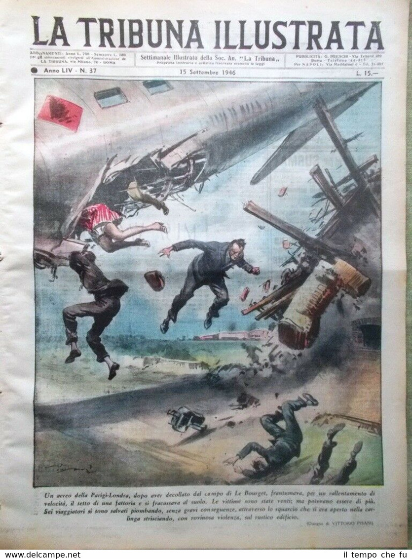 La Tribuna Illustrata 15 Settembre 1946 Musulmani e Indù William …