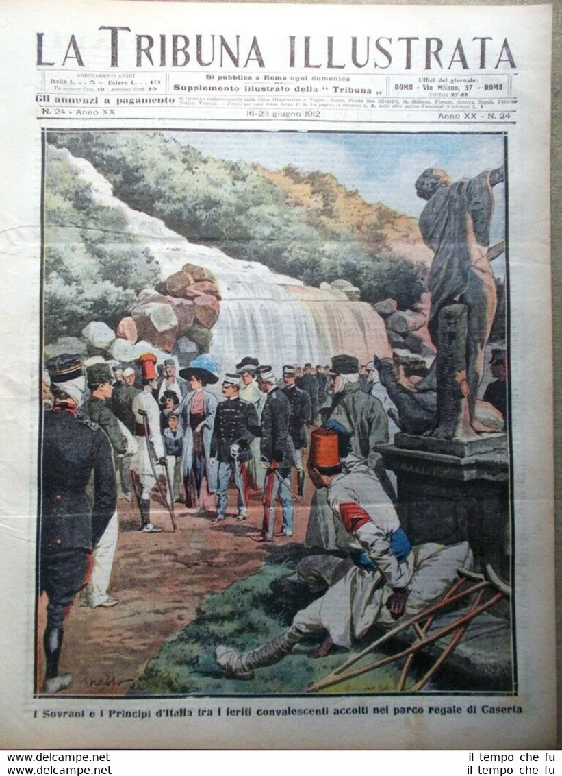 La Tribuna Illustrata 16 Giugno 1912 Foreste Americane Targa Florio …