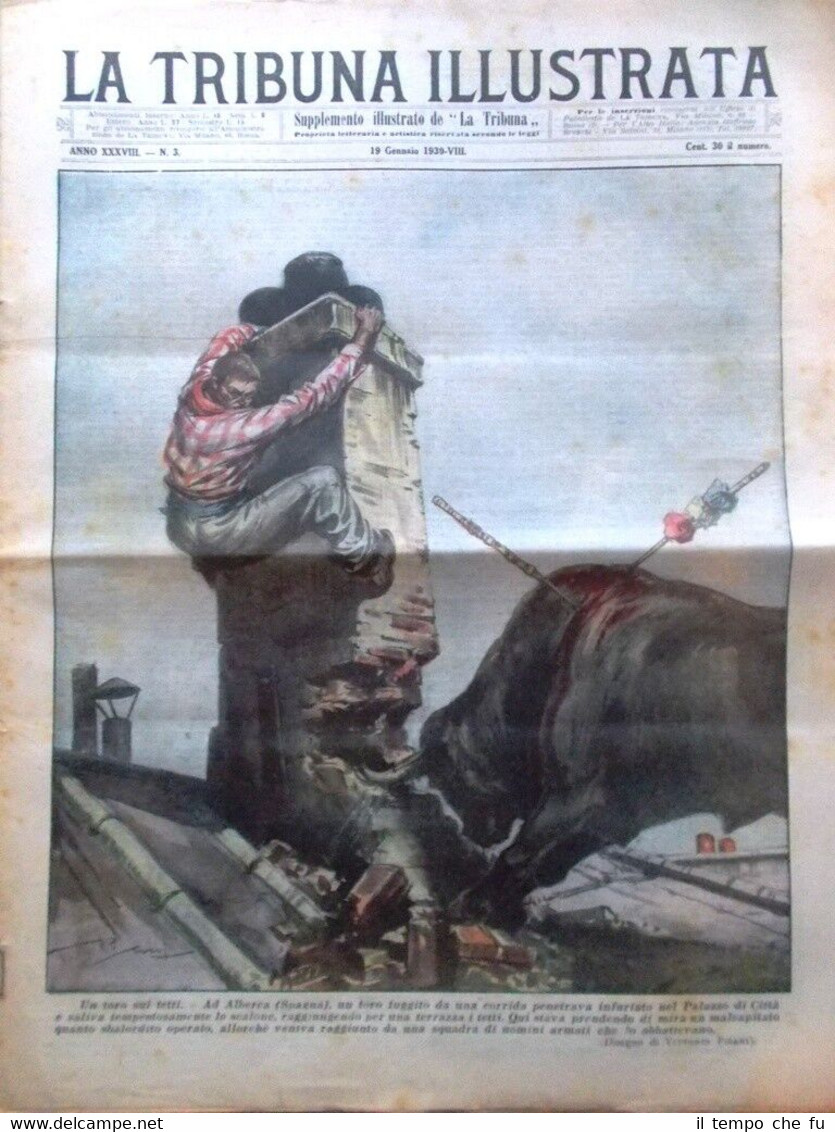 La Tribuna Illustrata 19 Gennaio 1930 Feste Nuziali Umberto Savoia …