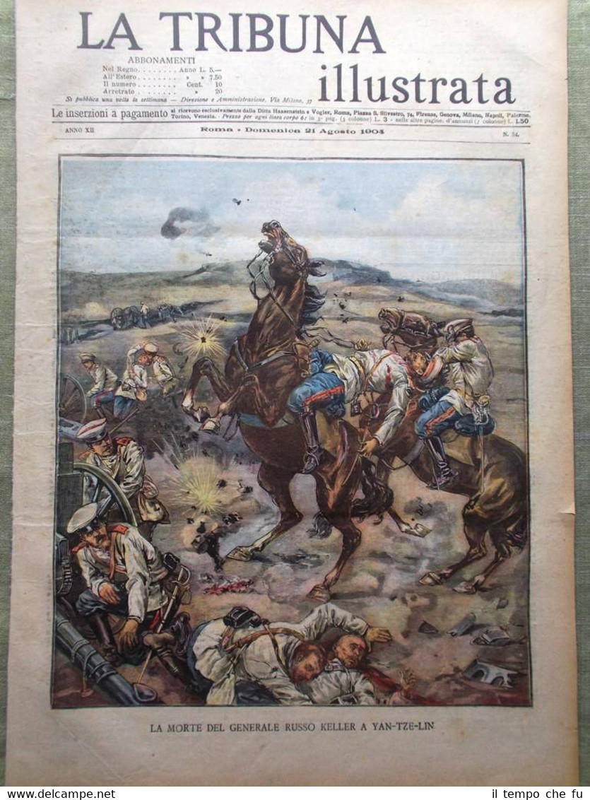 La Tribuna Illustrata 21 Agosto 1904 Keller Leonardi Scavi di …