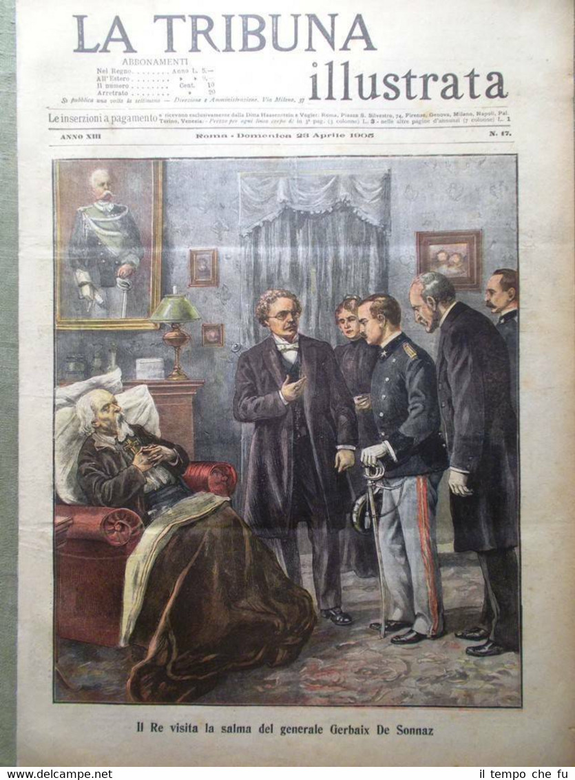 La Tribuna Illustrata 23 Aprile 1905 Termometri Cerebotani Morte De …