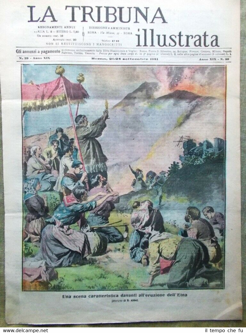 La Tribuna Illustrata 24 Settembre 1911 Esposizione Roma Attentato Stolypin …
