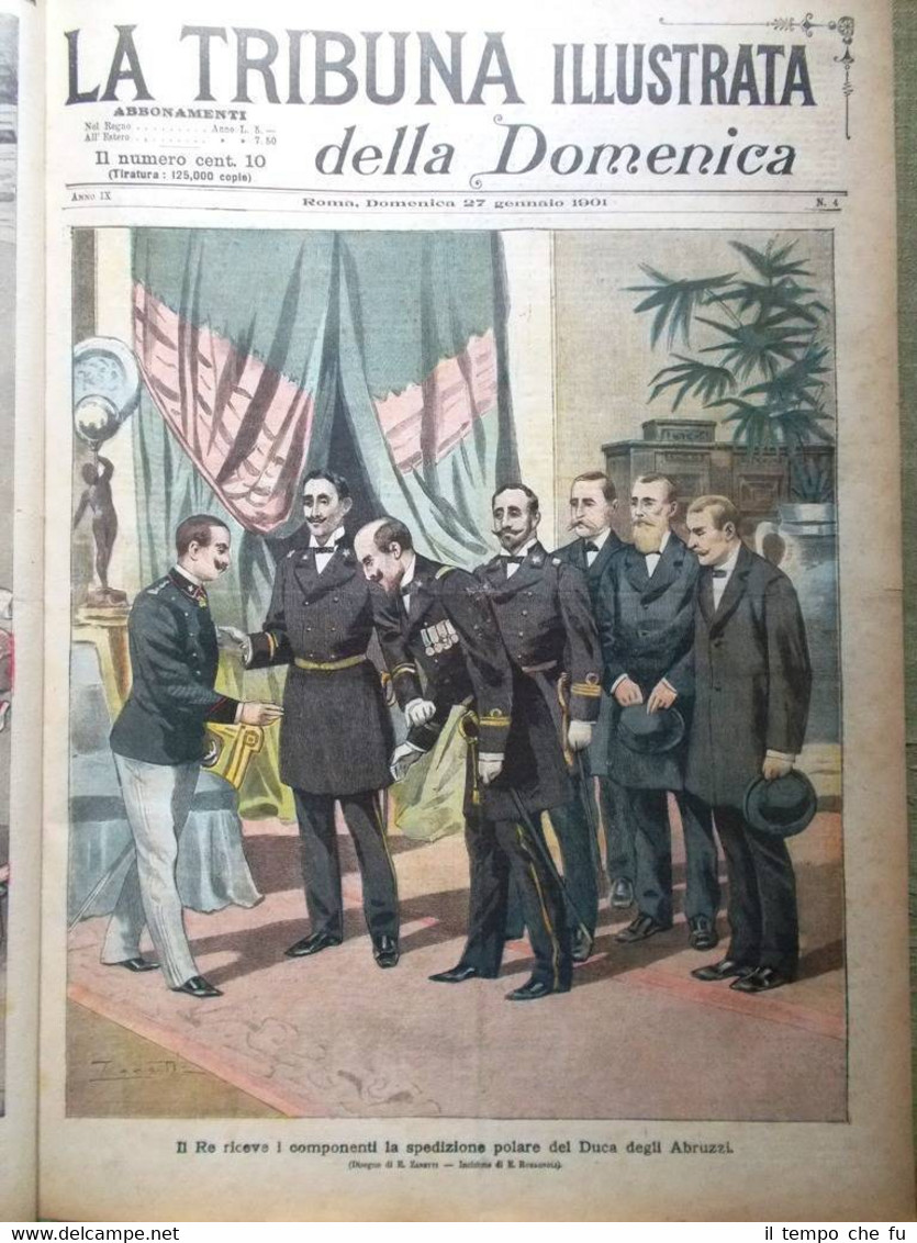La Tribuna Illustrata 27 Gennaio 1901 Morte Regina Vittoria Inghilterra …
