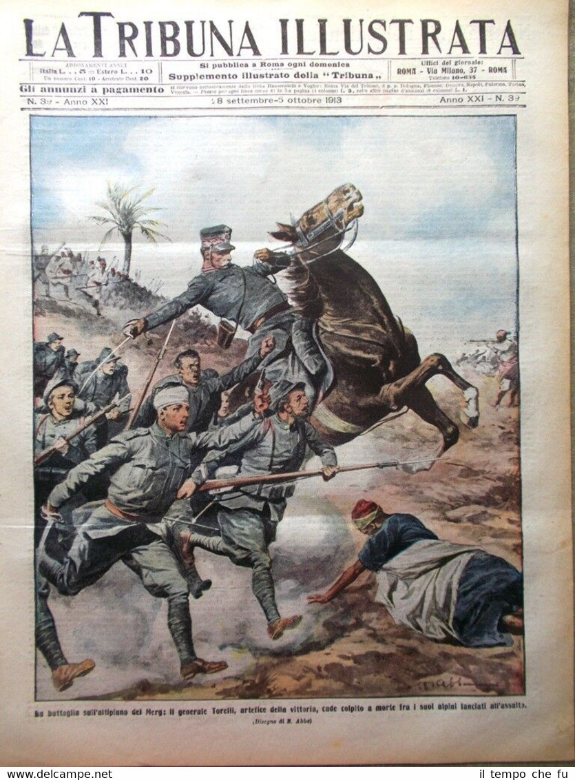 La Tribuna Illustrata 28 Settembre 1913 Andorra Hamid Cadore Giulio …