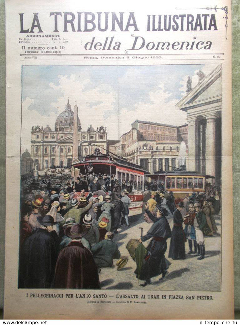 La Tribuna Illustrata 3 Giugno 1900 Esposizione Parigi Anno Santo …