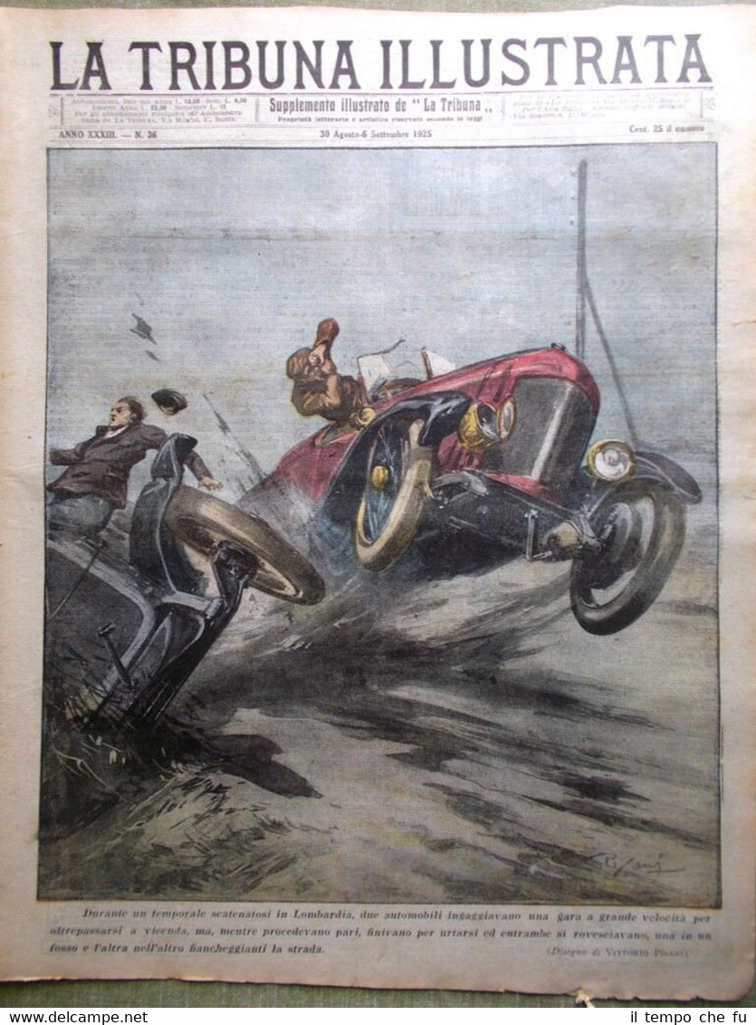 La Tribuna Illustrata 6 Settembre 1925 Castello Malahide Fantasmi Cuore …