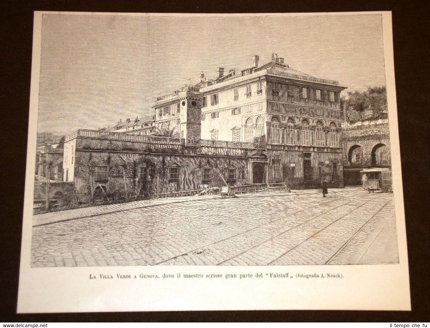 La Villa di Giuseppe Verdi a Genova nel 1893 Il …