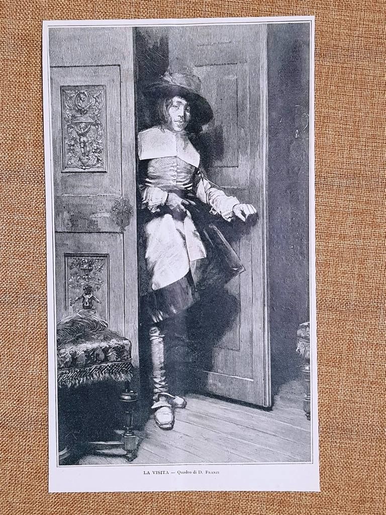 La visita Quadro di D. Franzi Stampa del 1932