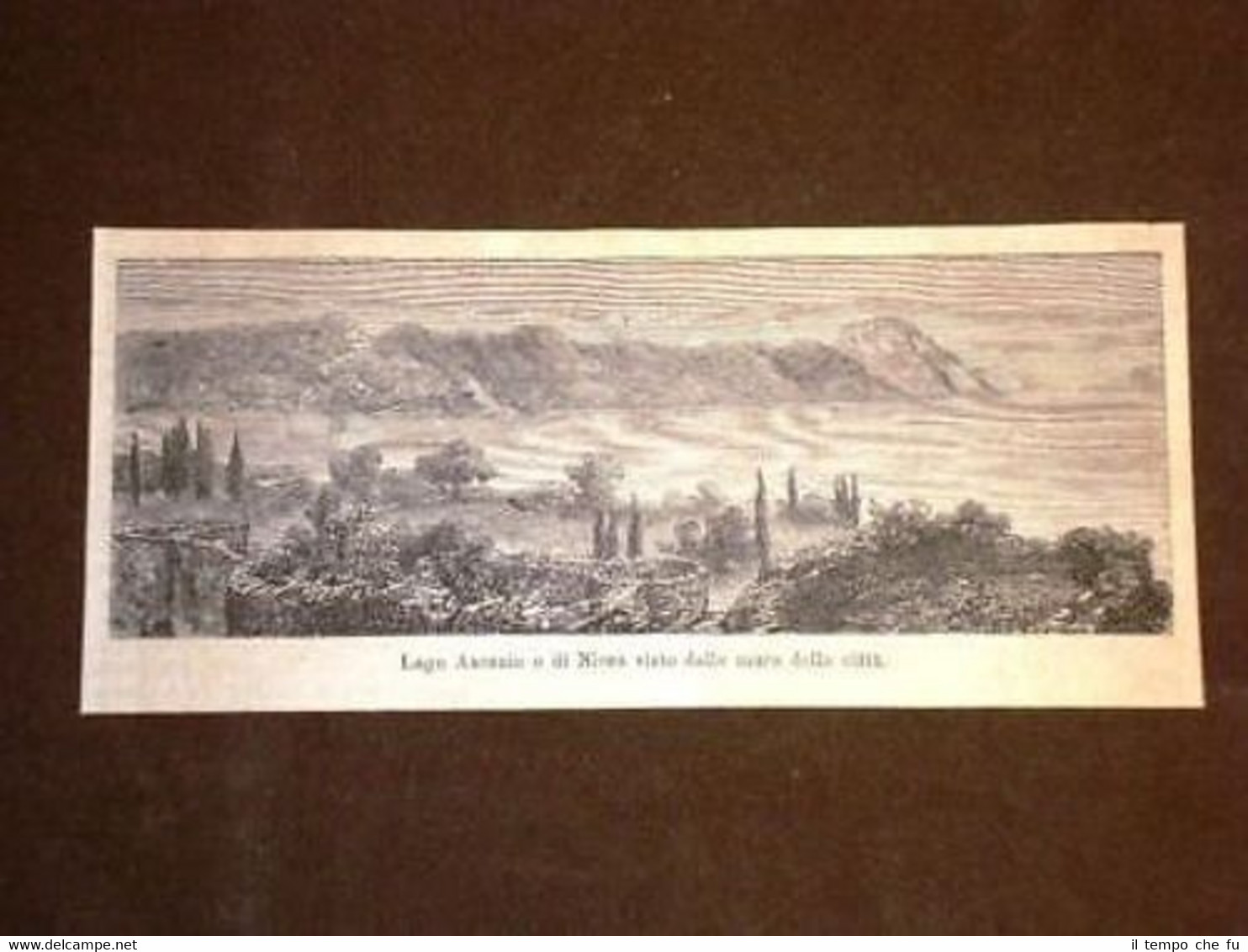 Lago Ascanio o di Nicea visto dalle mura della Città …