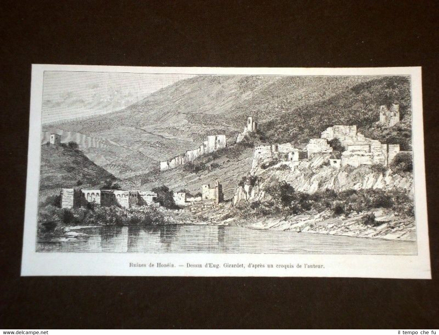 Le ruines de Honéin en 1889 Le rovine di Honéin …