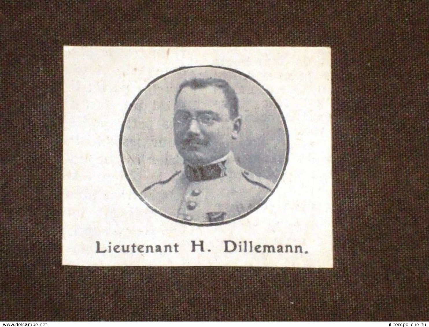 Lieutenant H. Dillemann