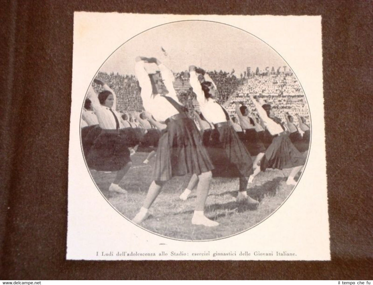 Lo Sport ed il Fascismo nel 1932 I Ludi dell'adolescenza …