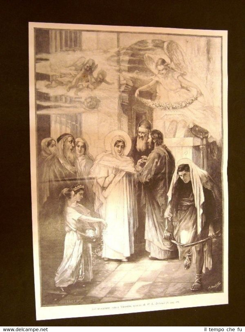 Lo sposalizio o il matrimonio della Vergine Quadro di P.L. …