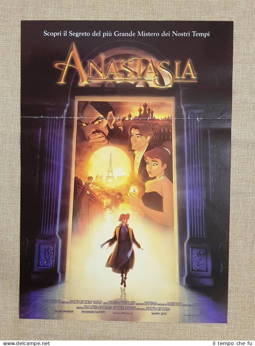 Locandina cinema originale del 1998 Film Anastasia (2) Regia Don …