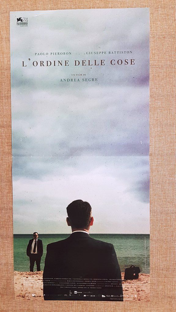 Locandina cinema originale del 2017 Film L'ordine delle cose Regia …