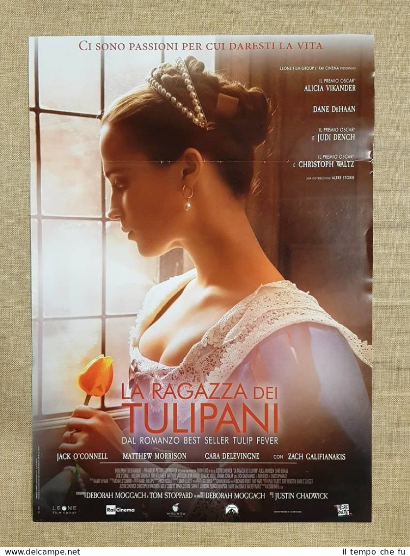 Locandina cinema originale del 2017 Film La ragazza dei tulipani …