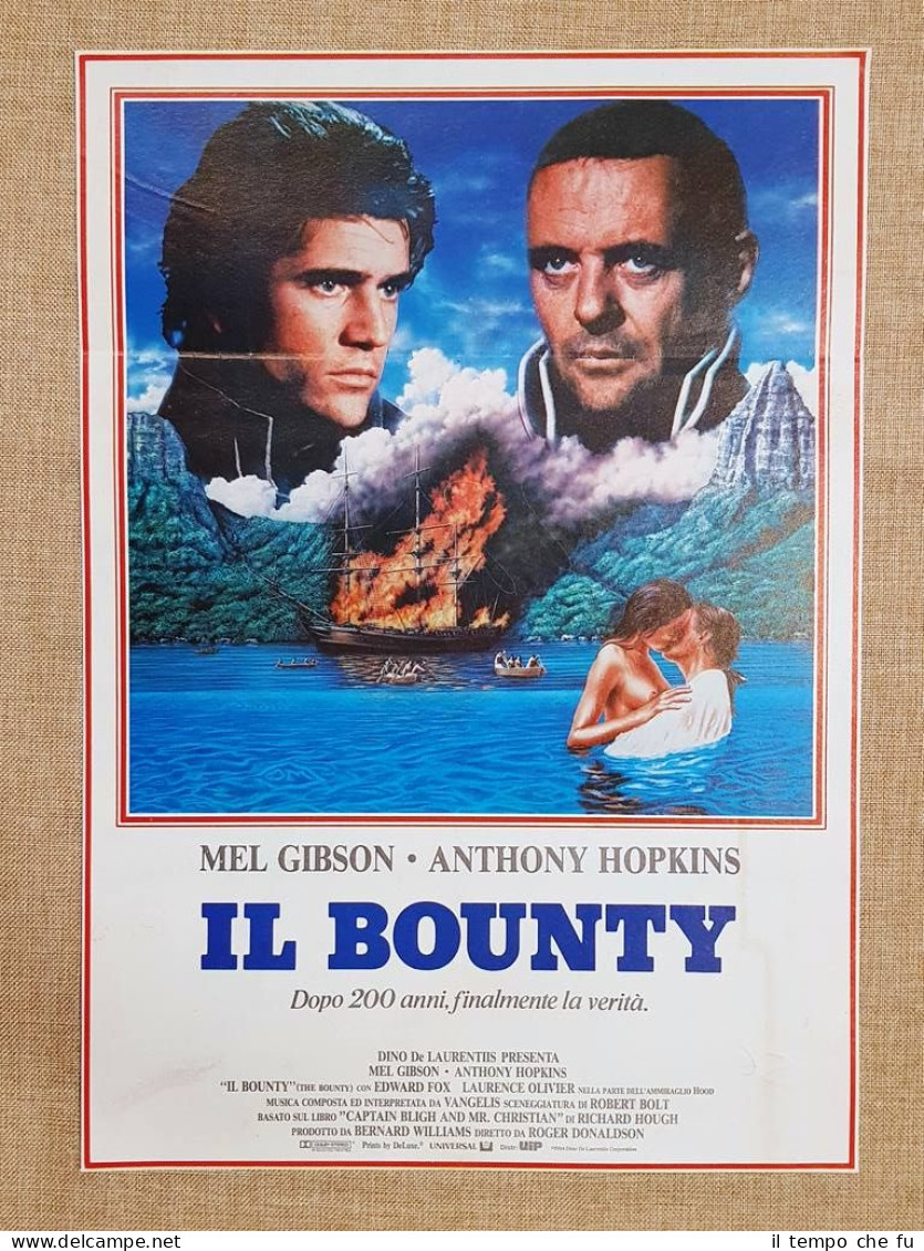 Locandina cinematografica originale del 1984 Film Il Bounty Regia R. …