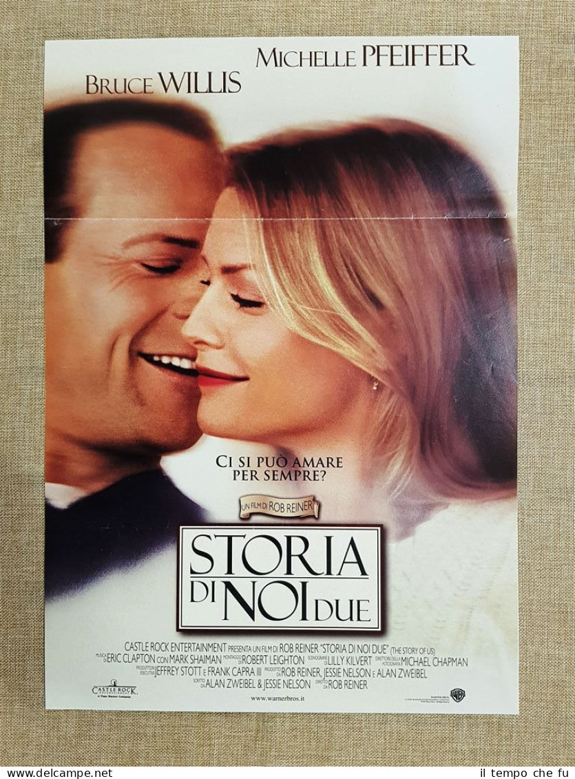 Locandina cinematografica originale del 1999 Film Storia di noi due …