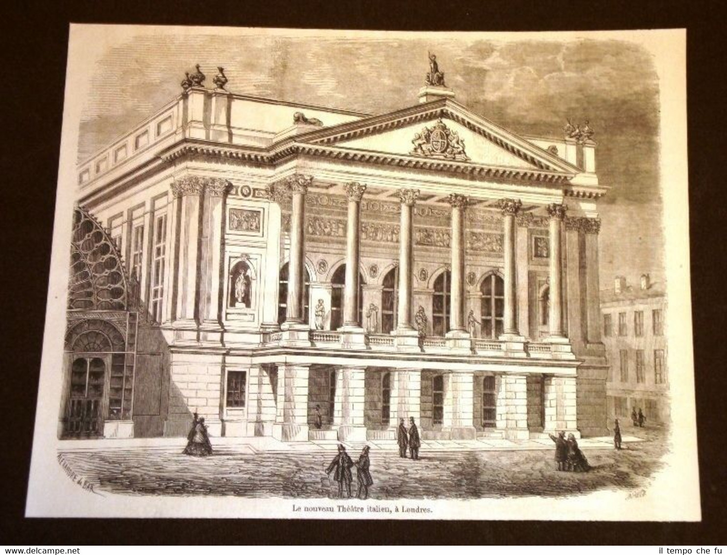 Londra nel 1858 Il nuovo Teatro italiano