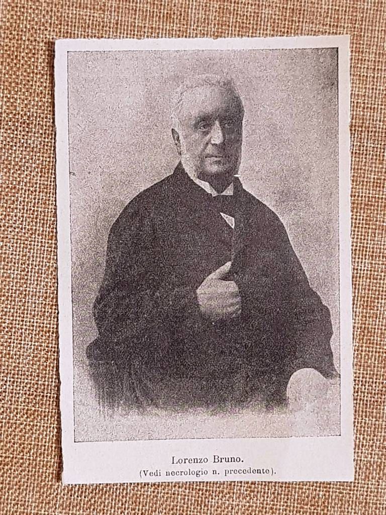 Lorenzo Bruno Murazzano 1821 Torino 1900 Medico chirurgo senatore rettore …