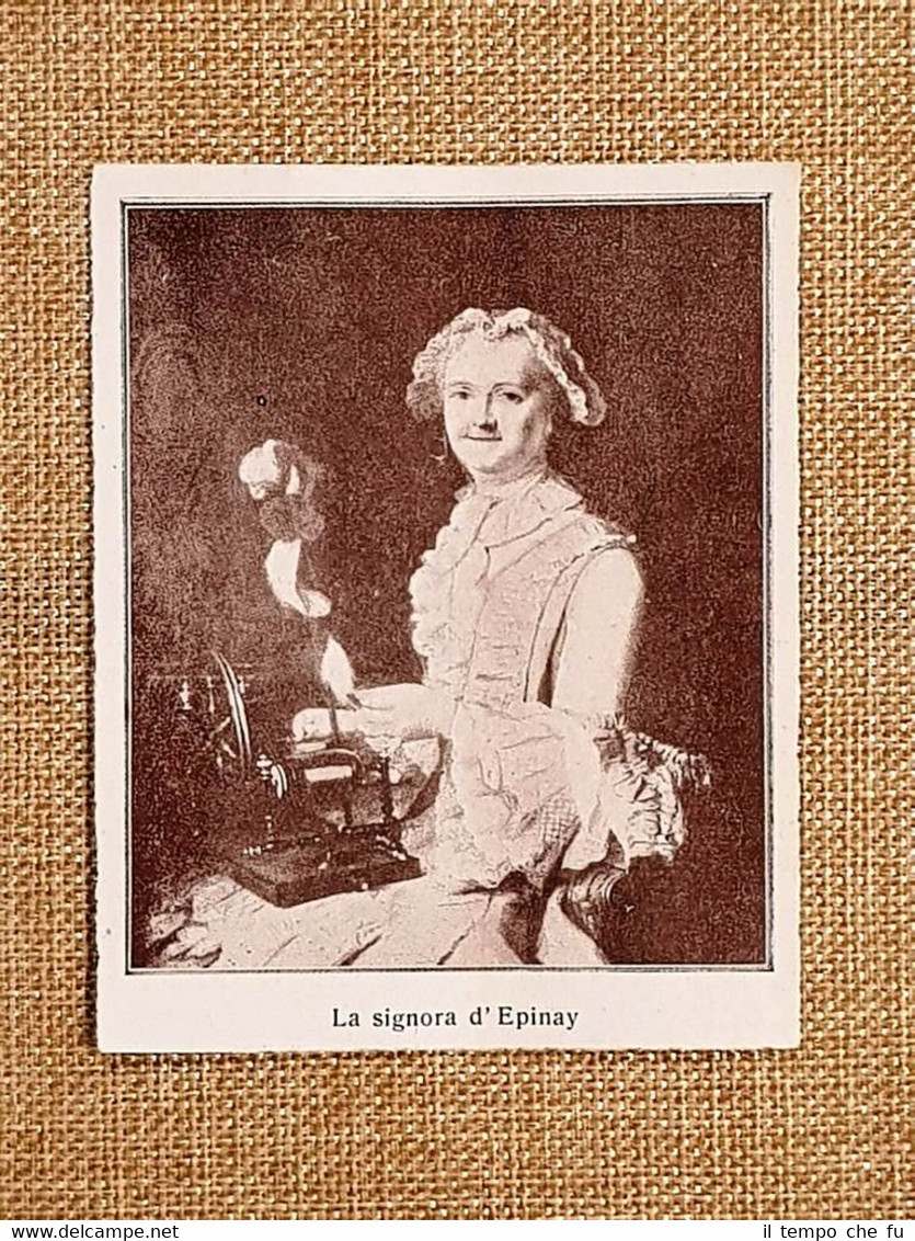 Louise Florence Petronille d'Epinay o Tardieu d'Esclavelles 1726 – 1783