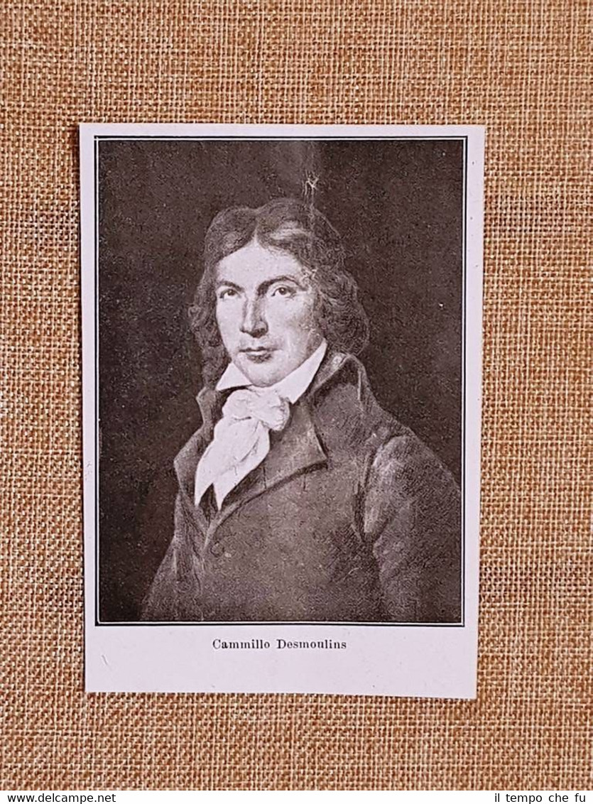 Lucie-Simplice-Camille-Benoist Desmoulins Guise, 1760 Parigi, 1794 Politico