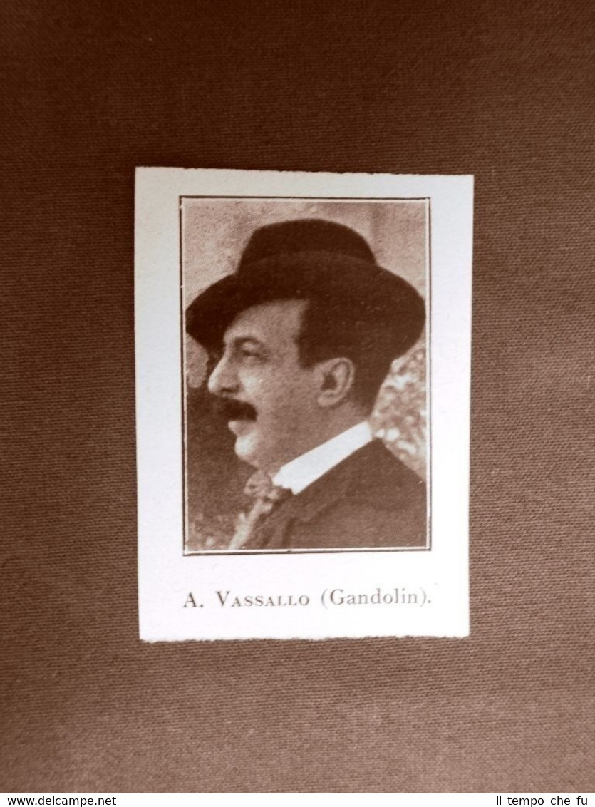 Luigi Arnaldo Vassallo o Gandolin Genova, 31 ottobre 1852 – …