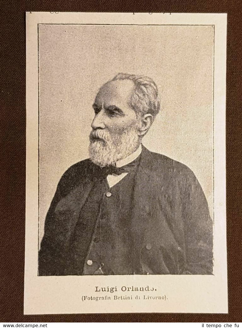 Luigi Orlando Palermo, 2 marzo 1814 – Livorno, 14 giugno …