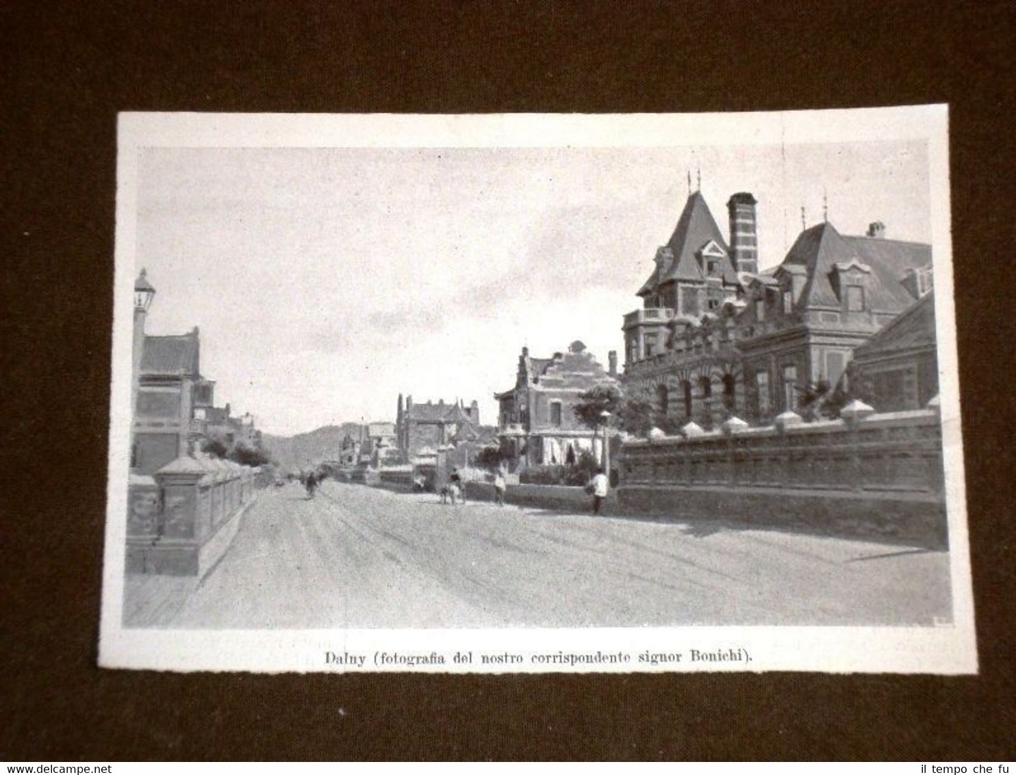 Lüshunkou o Lushun o Port Arthur nel 1904 Dalny Cina