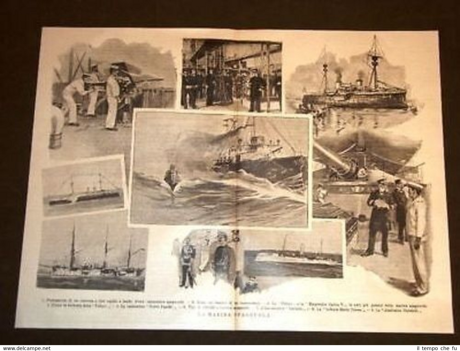 Marina Spagna Pelayo Emperador Nueva Espana Navarra Infanta M.T. Almir. …