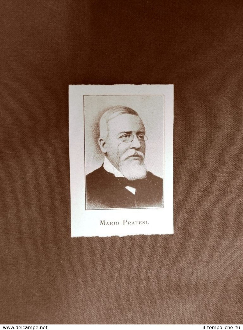 Mario Pratesi Scrittore Santa Fiora 11 novembre 1842 – Firenze, …