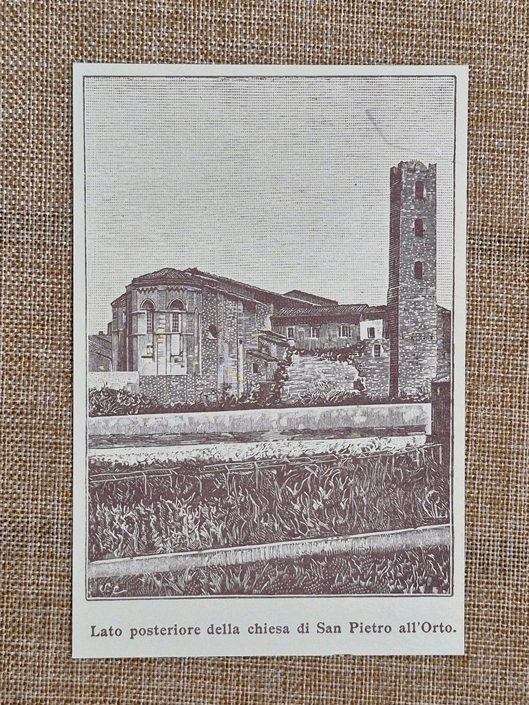 Massa Marittima 800 Lato posteriore Chiesa San Pietro all'Orto Grosseto …
