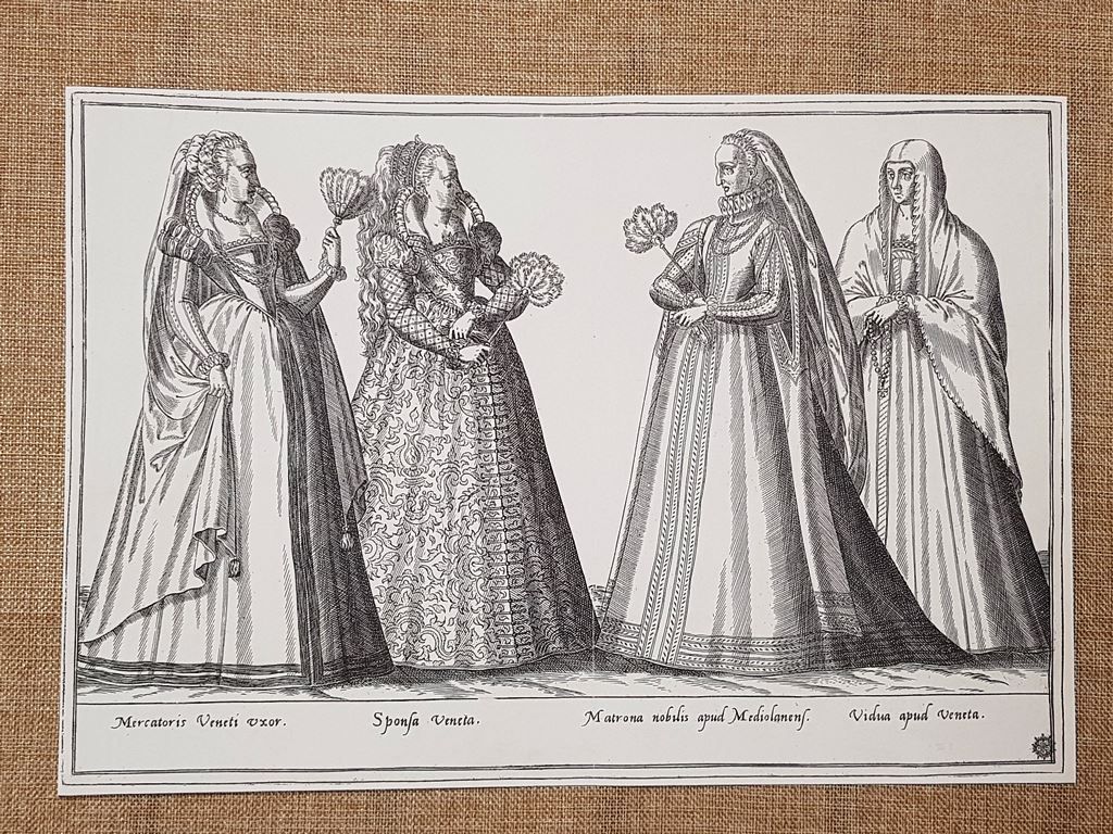 Matrona Sposa Vedova Venezia e Matrona Milano Habiti B. Grassi …