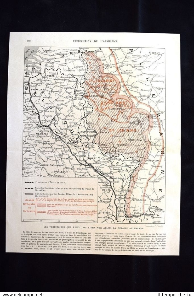 Mayence et Wiesbaden L'exécution de l'armistice WW1 Guerra 1914 - …