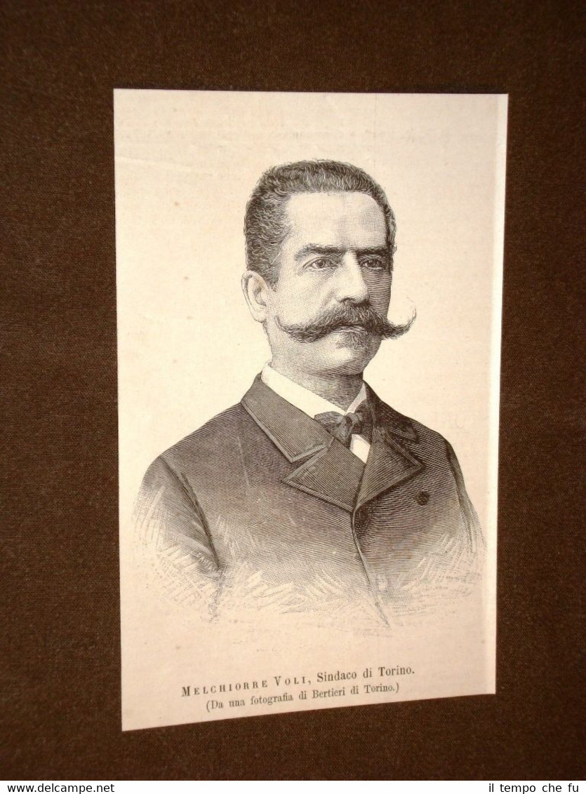 Melchiorre Voli nel 1889 Torino, 9 gennaio 1842 – Torino, …
