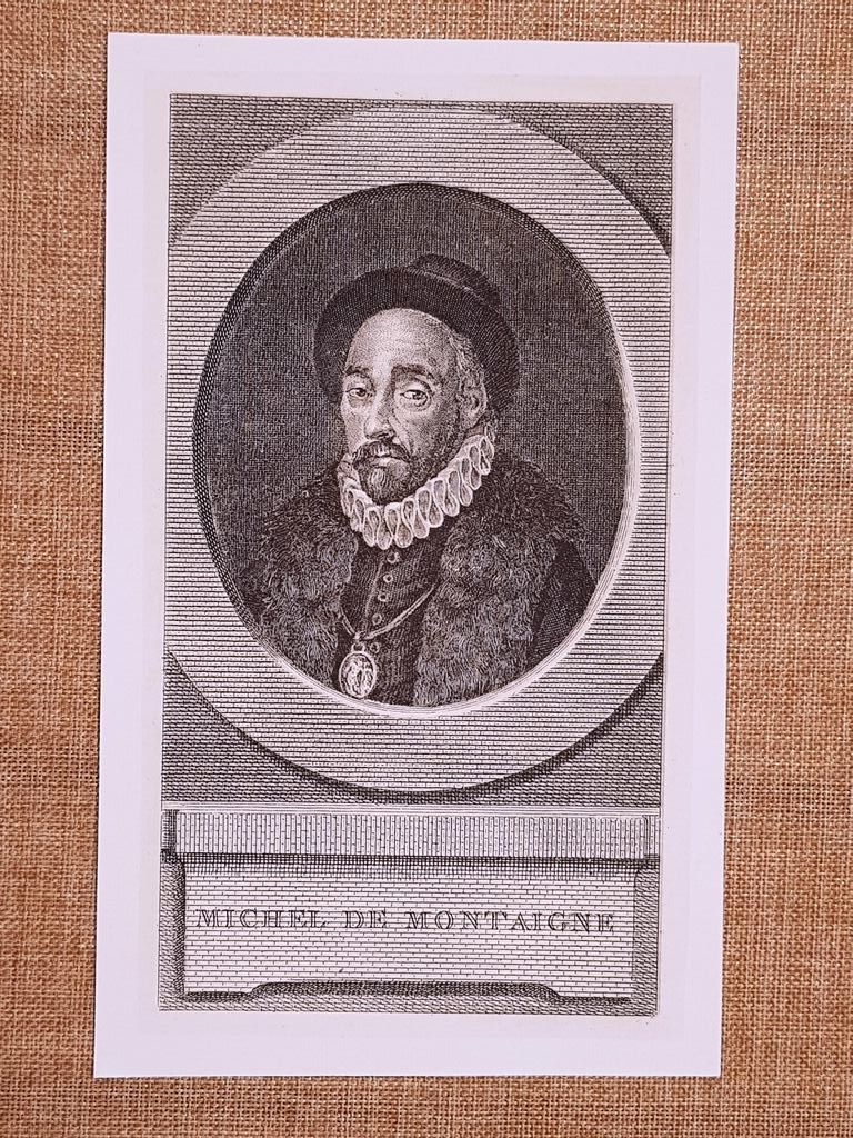 Michel Eyquem de Montaigne Bordeaux, 1533 – Saint-Michel-de-Montaigne, 1592