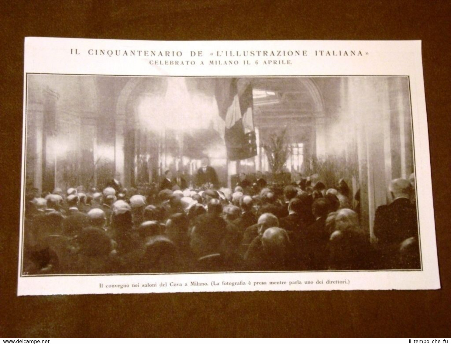Milano 6 aprile 1923 Saloni del Cova Per i 50 …
